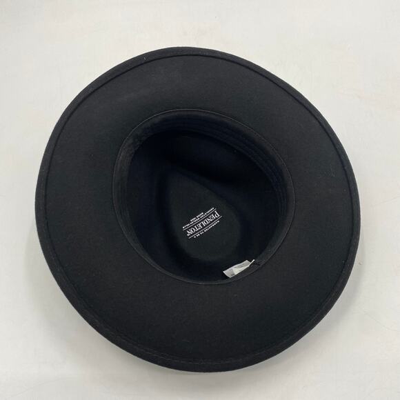 Pendleton black wool wide brim hat main image 6